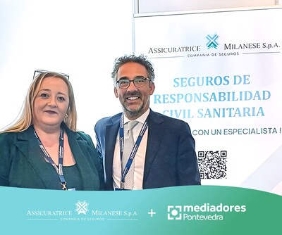 Renovación acuerdo de colaboración entre el Colegio de Mediadores de Seguros de Pontevedra y la entidad aseguradora Assicuratrice Milanese Sucursal Renovación acuerdo de colaboración entre el Colegio de Mediadores de Seguros de Pontevedra y la entidad aseguradora Assicuratrice Milanese Sucursal